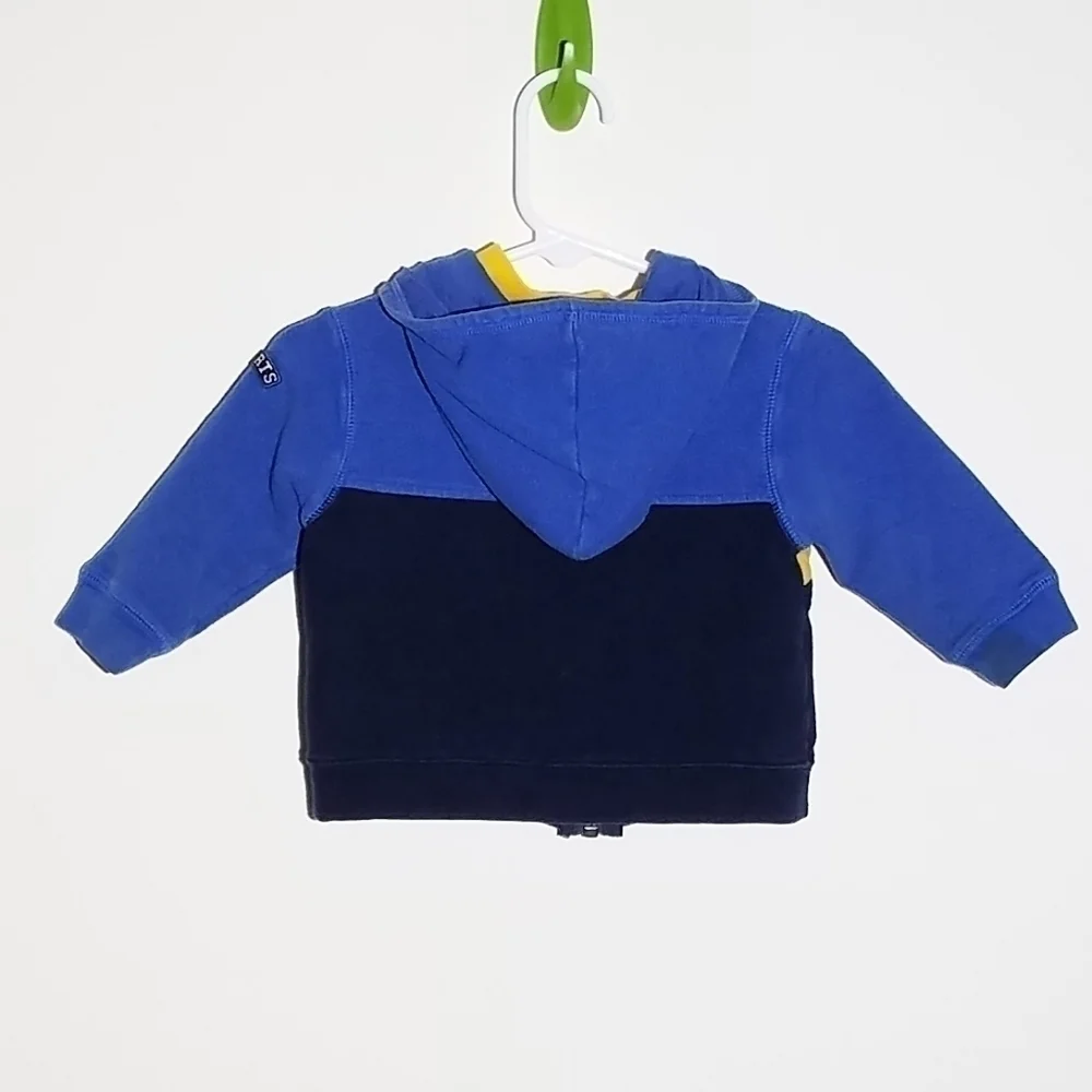 Cotton Sports Color Block Hoodie Sports 12m